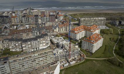 werf appartement exterieur luchtbeeld drone