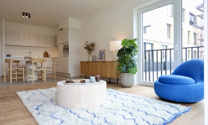 appartement kijkappartement leefruimte