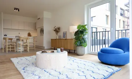 appartement kijkappartement leefruimte