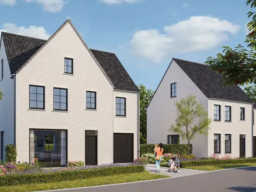 façade de la maison lot 2