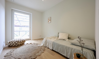 appartement interieur slaapkamer