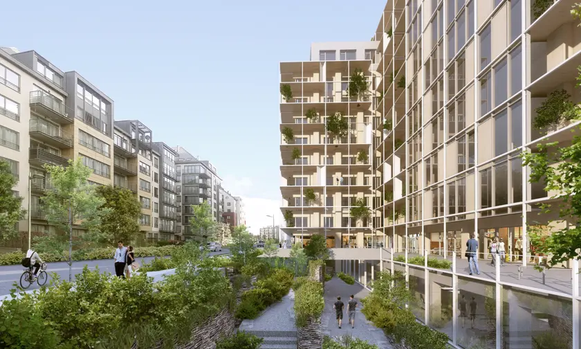 Appartements à vendre à Bruxelles - Everside - Vue extérieure