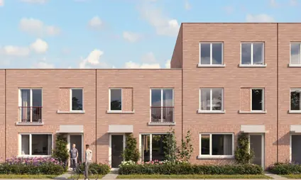 exterieur woningen voorgevel