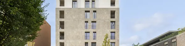 Penthouse Quartier Bleu Hasselt, 2 chambres et terrasse - photo bâtiment