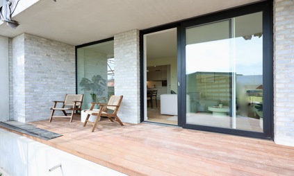 appartement exterieur terras