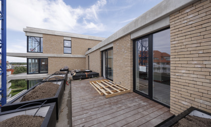 werf appartement exterieur groendak