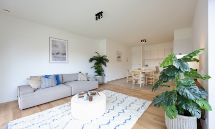 kijkappartement interieur leefruimte