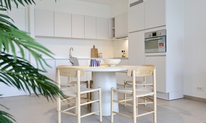 kijkappartement interieur keuken