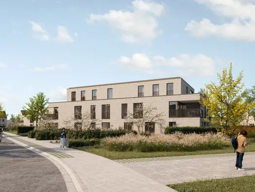 appartementen exterieur voorgevel