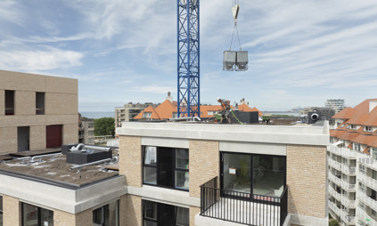 werf appartement exterieur groendak