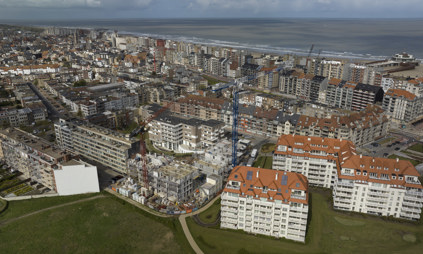 werf appartement exterieur luchtbeeld drone