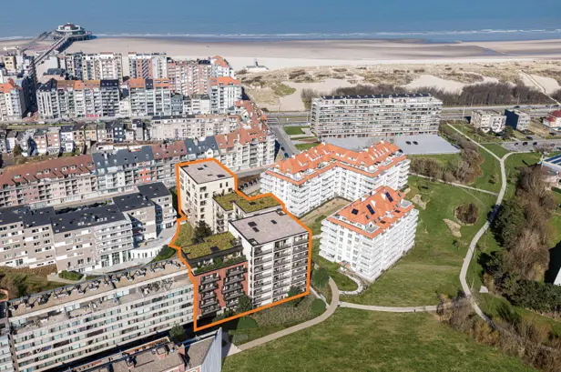 appartement exterieur luchtbeeld