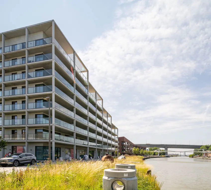 Maison Waterzicht (Vilvoorde) avec 3 chambres, terrasse et petit jardin - photo du bâtiment